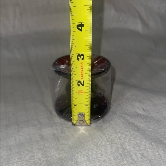 PartyLite Ruby Red Glass Taper Candle Holders - Picture 3 of 6